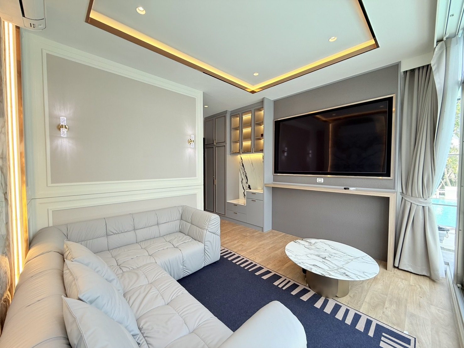 มุมรับแขก Luxury Lounge